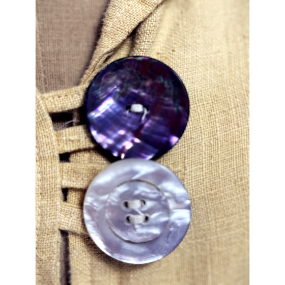 Stunning KRISTA LARSON One Size Yellow Art to Wear Jacket #0045 - Picture 7 of 12